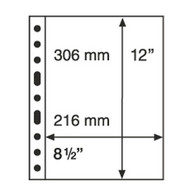 Plastic Pockets GRANDE, One-way Division, Clear - Enveloppes Transparentes