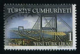 Türkiye 2007 Mi 3618 Bosphorus Bridge | Balkanfila Stamp Exhibition - Used Stamps