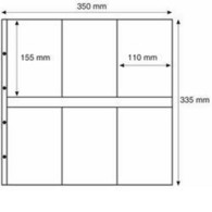 Plastic Pockets MAXIMUM, For New Postcards, Portrait, Clear - Sobres Transparentes