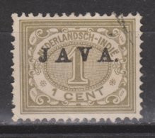 Nr 64 Used JAVA 1908 ; NETHERLANDS INDIES PER PIECE NEDERLANDS INDIE PER STUK - Indie Olandesi
