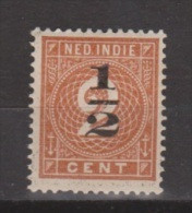 Nederlands Indie 38 MLH ; Hulpuitgifte Cijfer, Cifre, Figure, Cifra 1902 NOW NETHERLANDS INDIES PER PIECE - Indie Olandesi