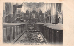Catastrophe Du 7 Juin 1904 - Intérieur De L'Église Notre-Dame - Gautier Et Grignon, éditeurs - Mamers