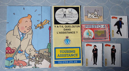 TINTIN ENSEMBLE 5 DOC. DIVERS   MOULINSART - Tintin