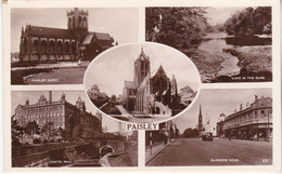 Paisley Abbey ,coats' Mill ,  Lake In The Glen , Glasgow Road édition Holmes N°33 - Renfrewshire