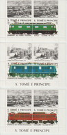 Sao Tome Et Principe 1988 Trains 909-14, 6 Val ** MNH - Sao Tomé Y Príncipe