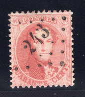 Belgique - YT N° 12 Oblitéré. TB (46) - 1858-1862 Medaillen (9/12)