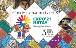 AC - TURKEY STAMP - EXPO'21 HATAY MNH BLOCK Hatay 01 April 2022 - Nuovi