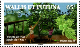 Wallis Et Futuna 2022 - Variété Fruit A Pain Le Kea - 1 Val Neuf // Mnh - Unused Stamps