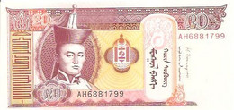 Mongolia   20 Tugrik  2013 UNC - Mongolia