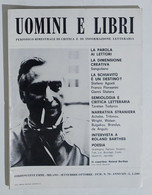 53926 Uomini E Libri - A. XIV N. 70 1978 - La Schiavitù - Narrativa Straniera - Kritiek