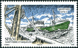 St Pierre Et Miquelon 2022 - Bateau Le Savoyard - 1 Val Neuf // Mnh - Ungebraucht