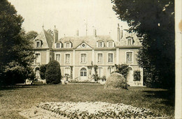 Les Grandes Ventes * Carte Photo 1908 * Château De La Heuze - Other & Unclassified