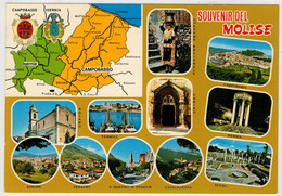 SOUVENIR   DEL  MOLISE     CARTINA  E  VEDUTE                         (NUOVA) - Other & Unclassified