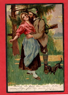 Delcampe - HUNTING WITH DACHSHUND DOG RAPHAEL TUCK SERIES   Pu 1903 - Tuck, Raphael
