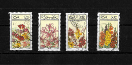 South Africa, 1985 Flowers Complete Set Used (SA224) - Oblitérés