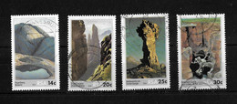 South Africa, 1986 Rock Formations Complete Set Used (SA218) - Oblitérés