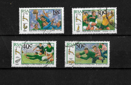 South Africa, 1989, Rugby Centenary, Complete Set Used (SA203) - Oblitérés