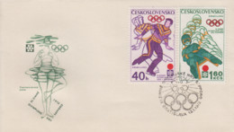 Enveloppe  FDC  1er  Jour   TCHECOSLOVAQUIE   Jeux  Olympiques  D' Hiver   SAPPORO   1972 - Winter 1972: Sapporo