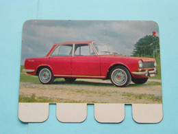 SIMCA 1500 - Coll. N° 50 NL/FR ( Plaquette C O O P - Voir Photo - IFA Metal Paris ) ! - Plaques En Tôle (après 1960)