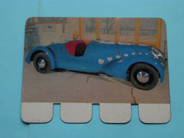 PEUGEOT 402 - 1936 - Coll. N° 65 NL/FR ( Plaquette C O O P - Voir Photo - IFA Metal Paris ) ! - Tin Signs (vanaf 1961)