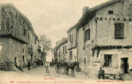 Lasgraisses * Près Cadalen * La Rue Grande Et Vieilles Maisons * épicerie Mercerie * Attelage - Andere & Zonder Classificatie