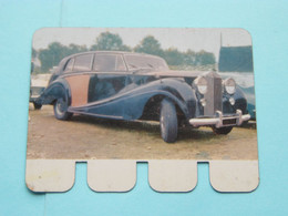 ROLLS-ROYCE - 1962 - Coll. N° 72 NL/FR ( Plaquette C O O P - Voir Photo - IFA Metal Paris ) ! - Tin Signs (vanaf 1961)