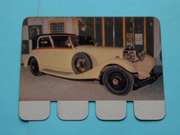 HISPANO-SUIZA - 1934 - Coll. N° 78 NL/FR ( Plaquette C O O P - Voir Photo - IFA Metal Paris ) ! - Tin Signs (vanaf 1961)