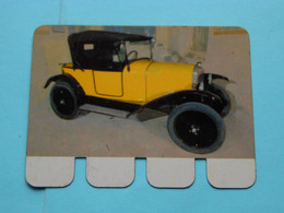 CITROEN 1922 - Coll. N° 79 NL/FR ( Plaquette C O O P - Voir Photo - IFA Metal Paris ) ! - Blechschilder (ab 1960)