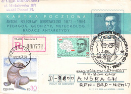 POLAND - ANTARCTIC 1989 SZCZECIN DOBROWOLSKI / ZO154 - Briefe U. Dokumente