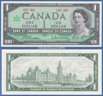 1967 CANADA  $1 DOLLAR   P.84a  NEUF  UNC. CONDITION - Canada