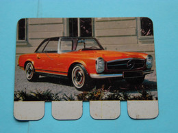 MERCEDES 230 SL 64 - Coll. N° 93 NL/FR ( Plaquette C O O P - Voir Photo - IFA Metal Paris ) ! - Plaques En Tôle (après 1960)