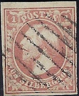 Luxembourg - Luxemburg  -   Timbres 1852  Guillaume III  Barres  Certifié Demuth  Michel 2 - 1852 William III