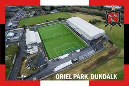 CARTE DE STADE. DUNDALK  IRELANDE  ORIEL  PARK   # CS. 961 - Calcio