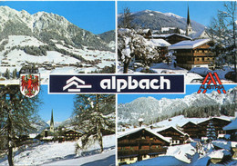 Autriche - Tyrol - Alpbach - Multivues - Ecrite, Timbrée - Andere