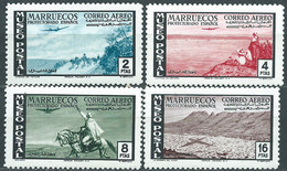 Marruecos Correo 1952 Edifil 357/60 ** Mnh - Spaans-Marokko