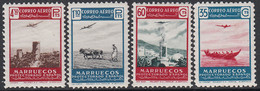 Marruecos Correo 1953 Edifil 369/72 * Mh - Spaans-Marokko