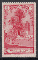 Marruecos Correo 1931 Edifil 132 * Mh - Spanisch-Marokko