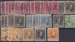 27974# LUXEMBOURG GRANDE DUCHESSE MARIE ADELAIDE LOT TIMBRES ** * & Obl De TTB à 2° CHOIX - 1914-24 Maria-Adelaide