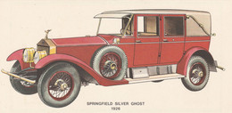 CARTONCINO BP ROLLS-ROYCE SPRINGFIELD SILVER GHOST - Automobile - F1