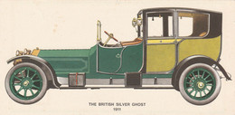 CARTONCINO BP ROLLS-ROYCE THE BRITISH SILVER GHOST - Automobile - F1