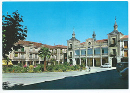 PLAZA MAYOR Y AYUNTAMIENTO / MAJOR SQUARE AND THE MUNICIPAL BUILDING.-  BURGO DE OSMA / SORIA.- ( ESPAÑA ) - Soria