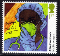 GB 2022 QE2 1st Heroes Of The Pandemic NHS My Mum Umm ( A275 ) - Unused Stamps