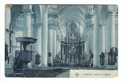 Ninove  4 NINOVE  SBP  Intérieur De L'Eglise  1909 - Ninove