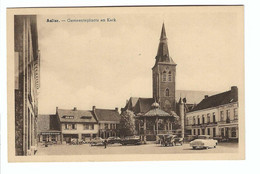 Aalter - Gemeenteplaats En Kerk - Aalter