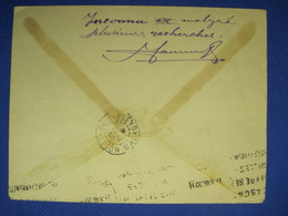 Madagascar 1948 Nossi Be France Retour Envoyeur Inconnu Signature Postier Cover Colonie Flamme - Lettres & Documents