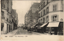 CPA AK PARIS 16e Rue Dufresnoy (925152) - Arrondissement: 16