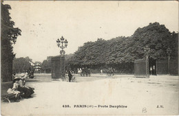 CPA AK PARIS 16e Porte Dauphiné (925539) - Arrondissement: 16