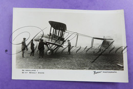 Airplane De Havilland 1,  60 H.P. Renault Engine   The Aircraft London "FLIGHT" Photograph RPPC - 1914-1918: 1ère Guerre