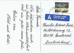 Norwegen / Norway - Postkarte Echt Gelaufen / Postcard Used (I1196) - Lettres & Documents