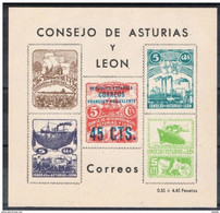 LOTE 1385  ///  CONSEJO DE ASTURIAS Y LEON  45 Ctos        ¡¡¡¡¡¡ LIQUIDATION !!!!!!! - Asturies & Leon